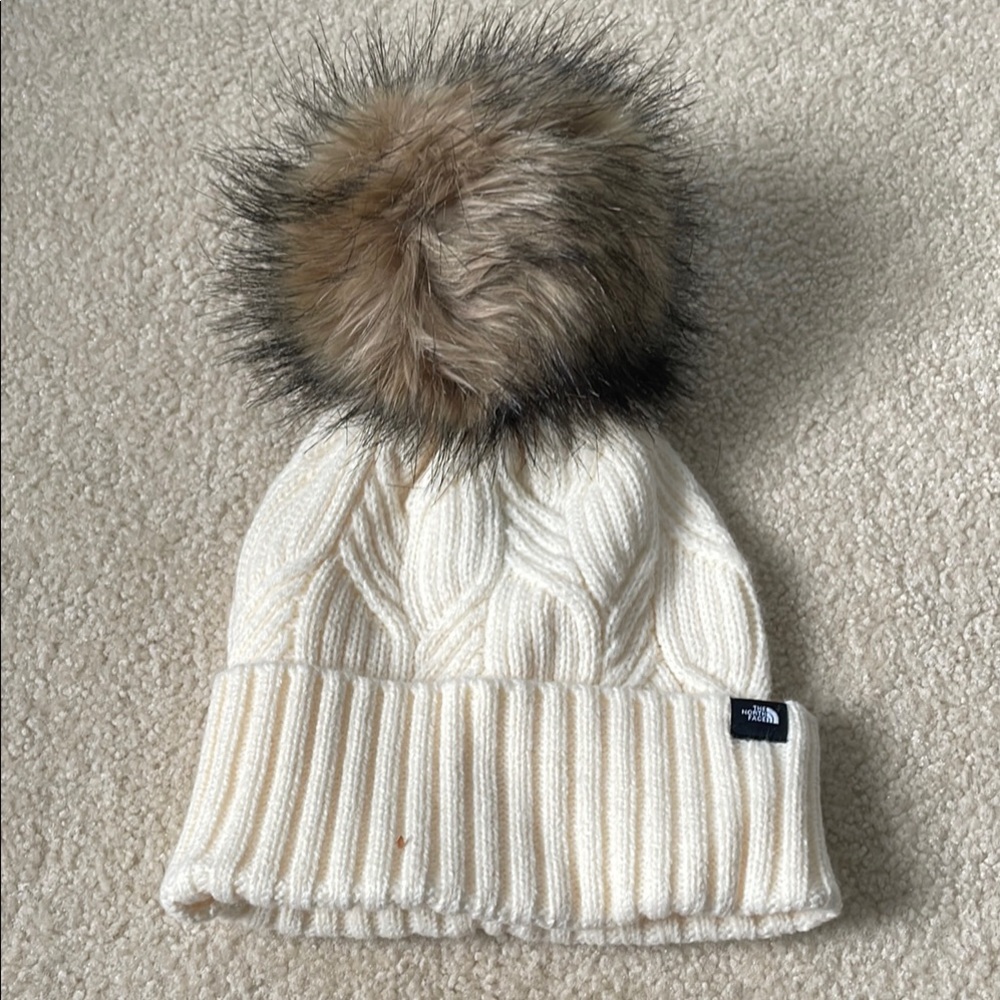 NWT North Face Pom-Pom Beanie, Winter Hat